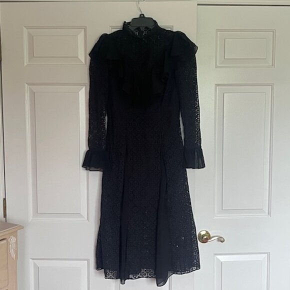 TEMPERLEY LONDON PRAIRIE LACE DRESS - Picture 2 of 9